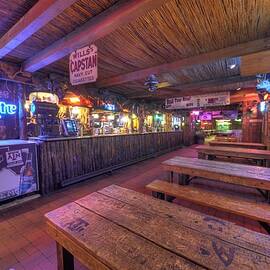Bar at the Dixie Chicken by David Morefield