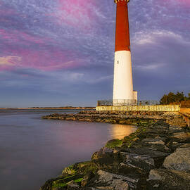 Barnegat Bay Lighthouse Sunset by Susan Candelario