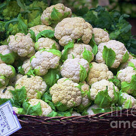 Basket of Cauliflower by Bruce Block