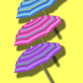 Beach Umbrellas Design by Edward Fielding