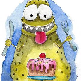 Birthday Cake by Lucia Stewart