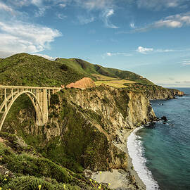 Bixby Bridge and Pacific Coast Highway  by Miroslav Liska