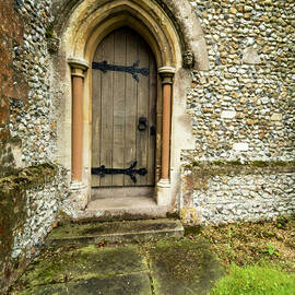 Black Hinged Door by Jean Noren