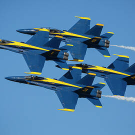 Blue Angels Diamond Formation by Adam Romanowicz