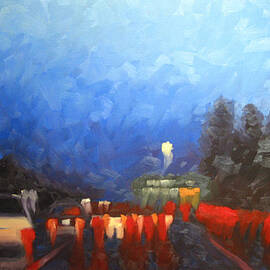 Blue Highway by Guenevere Schwien