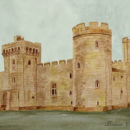 Bodiam Castle by Angeles M Pomata