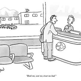 Book me seat me treat me bad by Robert Leighton