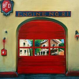 BOSTON FIRE ENGINE 21 by PAUL WALSH