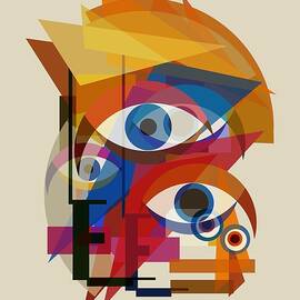 Bowie Bauhaus - Changes ONE by BFA Prints