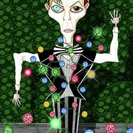 Bowie Christmas Tree  by Andrew Hitchen