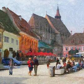 Brasov Council Square by Jeffrey Kolker