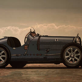 Bugatti Type 35 1924 Mixed Media by Paul Meijering