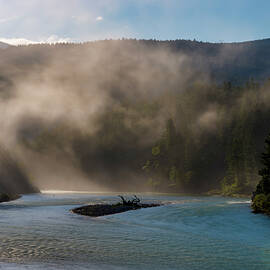 Bull River at Sunrise by Darcy Michaelchuk