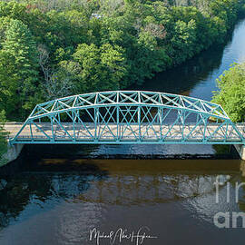 Butts Bridge Summertime by Veterans Aerial Media LLC