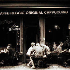 Caffe Reggio Scene by Jessica Jenney
