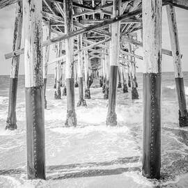 California Pier Black and White Picture by Paul Velgos