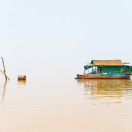 Cambodia Siem Reap Floating Village by Cory Dewald