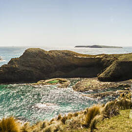 Cape Grim cliff panoramic by Jorgo Photography