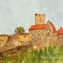 Castle Hardegg by Angeles M Pomata