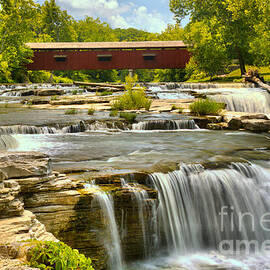 Cataract Falls Scenic Cascades by Adam Jewell