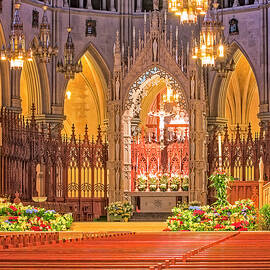 Cathedral Basilica Of The Sacred Heart Newark NJ by Susan Candelario