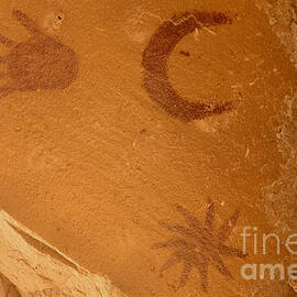 Chaco Culture Supernove Petroglyph by Adam Jewell