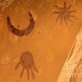 Chaco Supernova Petroglyph by Adam Jewell