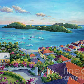 Charlotte Amalie Bay by John Clark
