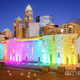 Charlotte at Night Blue Dusk Sky Photo by Paul Velgos