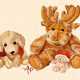 Christmas Buddies II by Angeles M Pomata