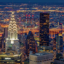Chrysler Building NYC Twilight by Susan Candelario