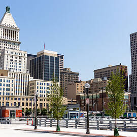 Cincinnati Ohio Downtown City Buildings by Paul Velgos