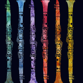 Clarinet Rainbow by Jenny Armitage