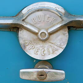 Classic American car trunk detail by Sami Sarkis Photography