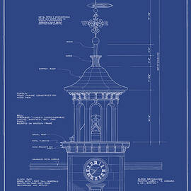 Clock Tower - Boott Cotton Mills - Lowell, MA - circa 1835