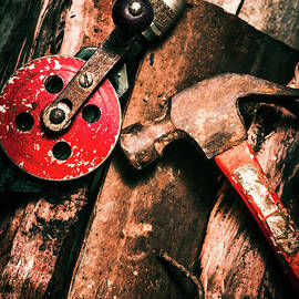 Close up of old tools by Jorgo Photography