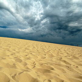 Clouds over the Great Dune of Pyla on the Bassin d'Arcachon by Sami Sarkis Photography
