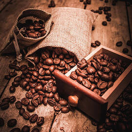 Coffee bean art by Jorgo Photography