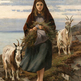 Connemara Girl by Augustus Nicholas Burke