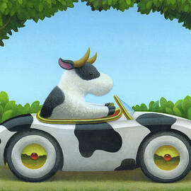 Cow Car by Chris Miles