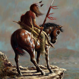 Crazy Horse_Digital Study by Harvie Brown