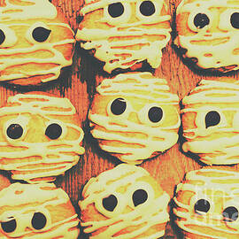 Creepy and kooky mummified cookies  by Jorgo Photography