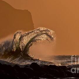 Crown of Waves   Ke'e Beach   Kauai by Debra Banks