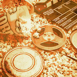 Cutting a scene of vintage film by Jorgo Photography