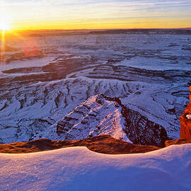Deadhorse Point Sunburst by Dan Norris