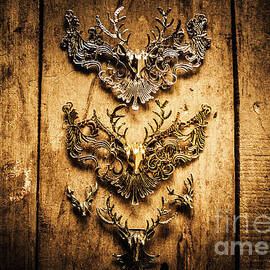 Decorative moose emblems by Jorgo Photography