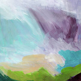 Deepest Breath- Abstract Art by Linda Woods by Linda Woods