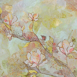 Delicate Magnolias by Shadia Derbyshire