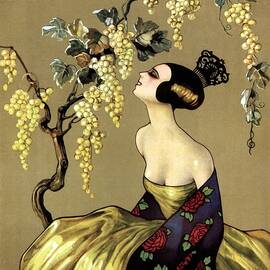 Ditta Giacomuzzi Venezia - Wine - Vintage Advertising Poster by Studio Grafiikka