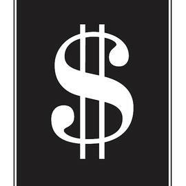 Dollar Sign - Poster by Studio Grafiikka